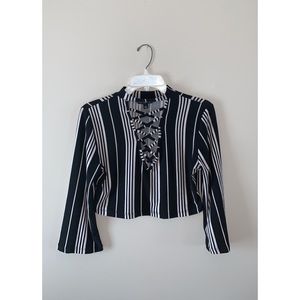 Striped 3/4 Sleeved Top